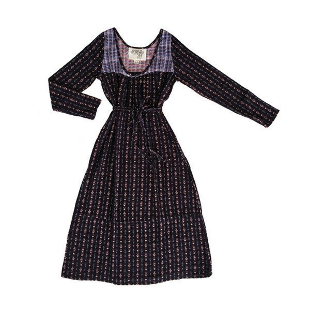 Ace & Jig Onyx Thistle Elliot midi maxi dress small